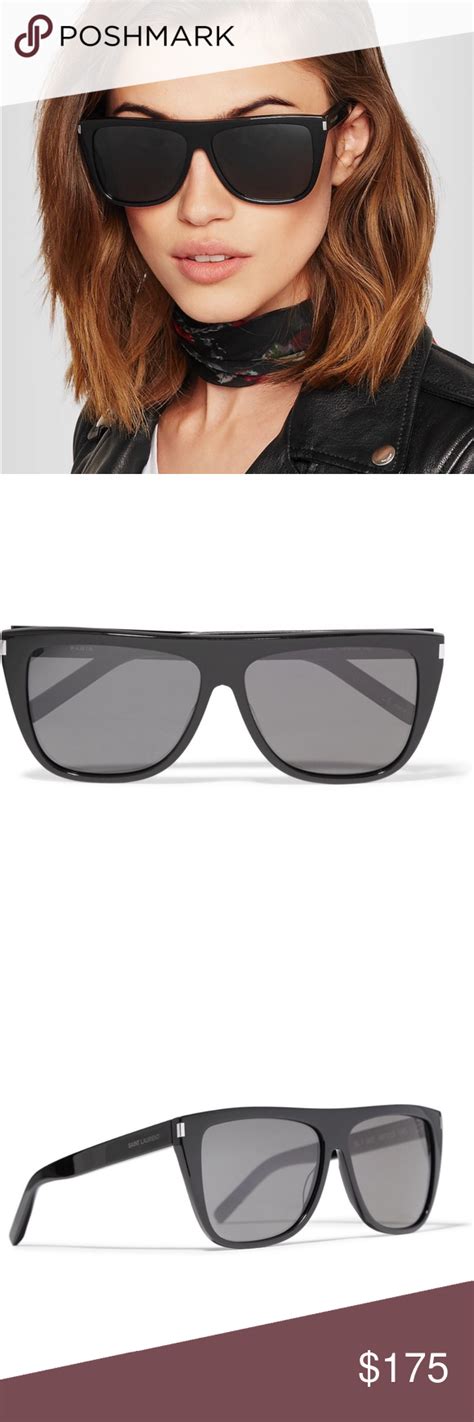 saint laurent flat top sunglasses dupe